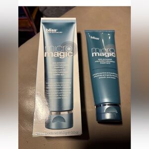 Bliss Micro Magic Microdermabrasion Treatment 85g.  New Sealed!